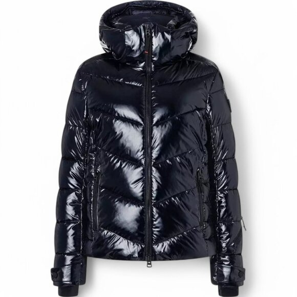 Bogner Women's Size EU 44 US 14/XXL Deepest Navy Fire + Ice Saelly2 Ski Jacket - Picture 2 of 16